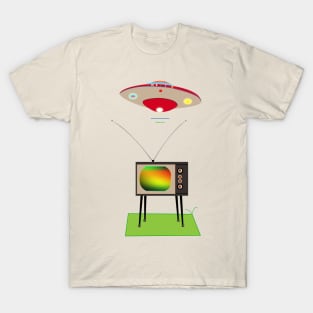 television and aliens T-Shirt